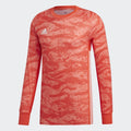 Men's AdiPro 19 Goalkeeper Longsleeve Jersey - Solar Red - DP3136-ADIDAS by Adidas | Available at Niky's Sports