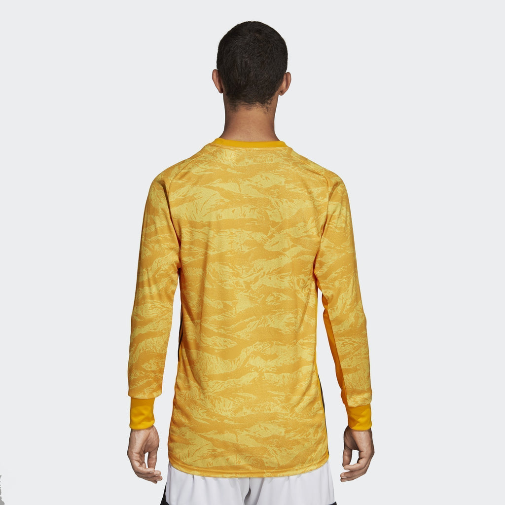 Men's AdiPro 19 Goalkeeper Longsleeve Jersey - Collegiate Gold - DP3140-ADIDAS by Adidas | Available at Niky's Sports