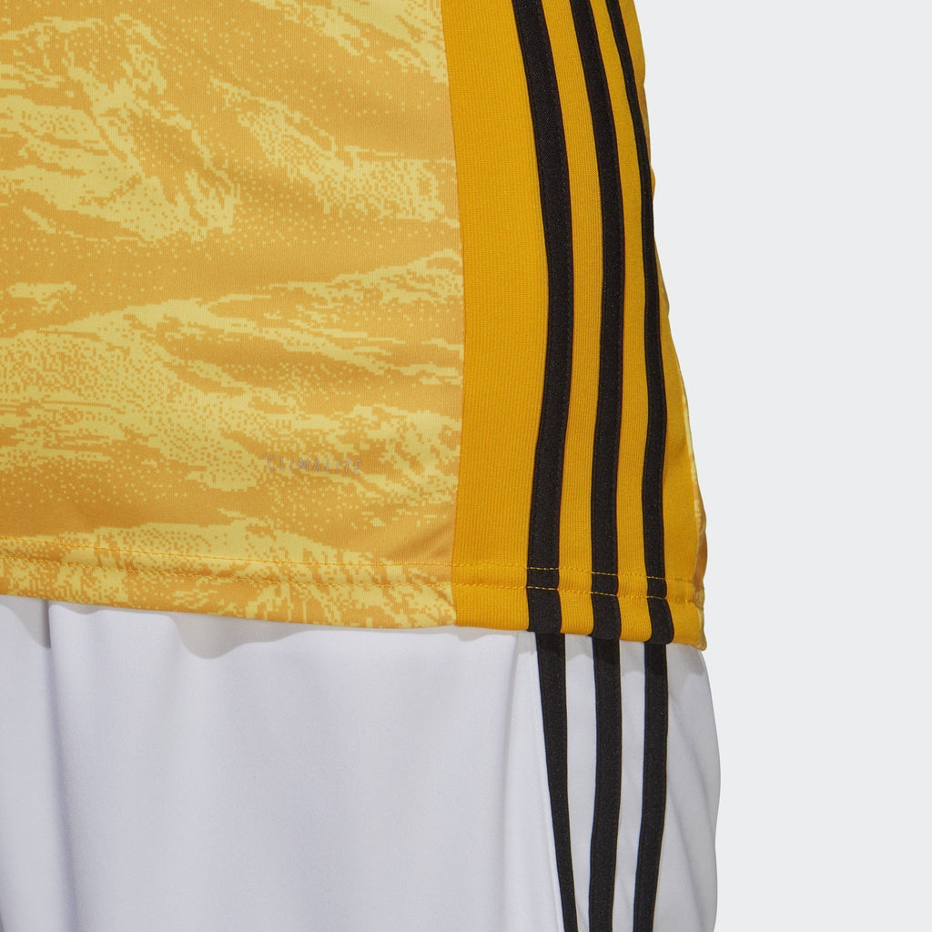 Men's AdiPro 19 Goalkeeper Longsleeve Jersey - Collegiate Gold - DP3140-ADIDAS by Adidas | Available at Niky's Sports
