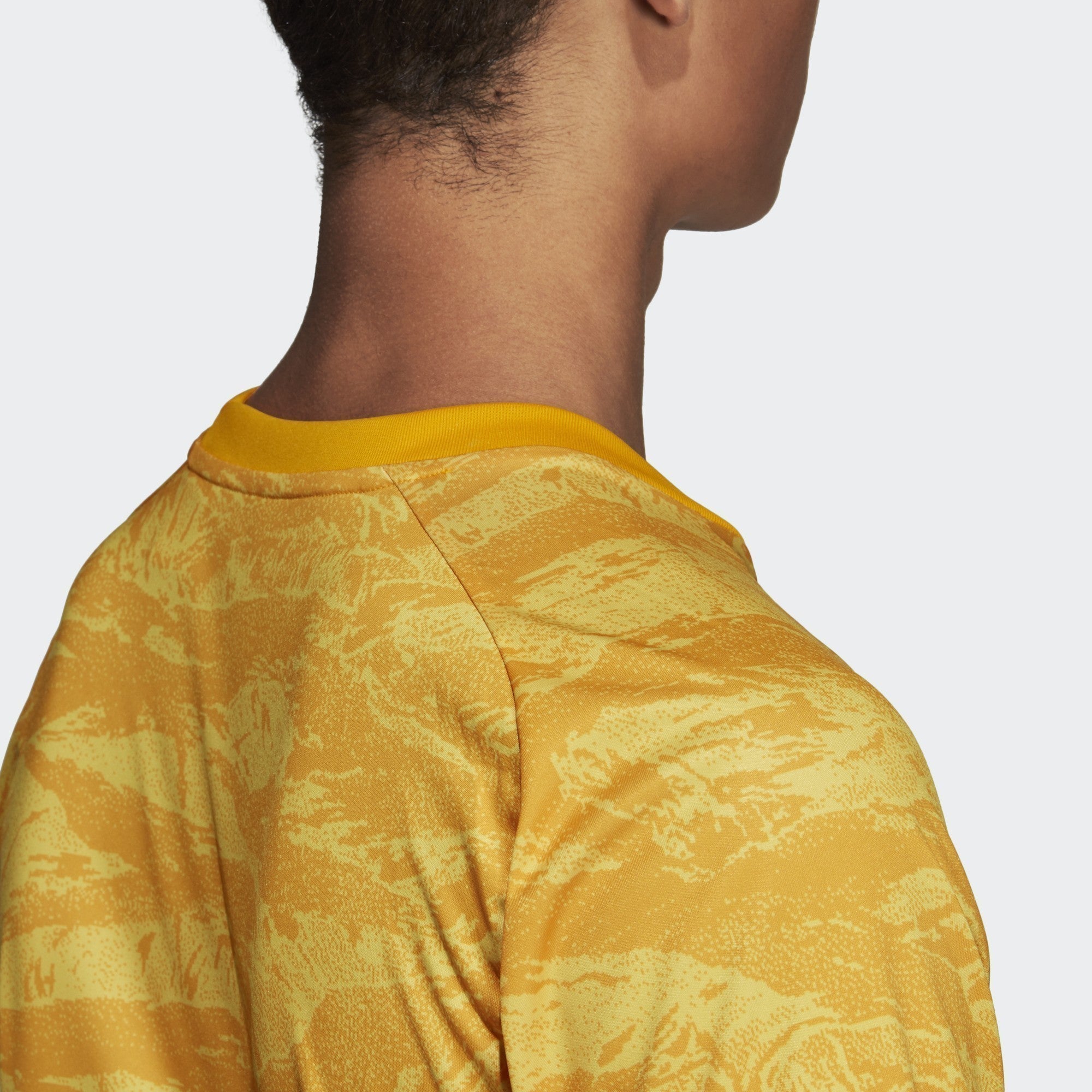 Men's AdiPro 19 Goalkeeper Longsleeve Jersey - Collegiate Gold - DP3140-ADIDAS by Adidas | Available at Niky's Sports