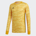 Men's AdiPro 19 Goalkeeper Longsleeve Jersey - Collegiate Gold - DP3140-ADIDAS by Adidas | Available at Niky's Sports