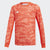 Kid's Adipro 19 Goalkeeper L/S Jersey - Semi Solar Red - DP3142-ADIDAS by Adidas | Available at Niky's Sports