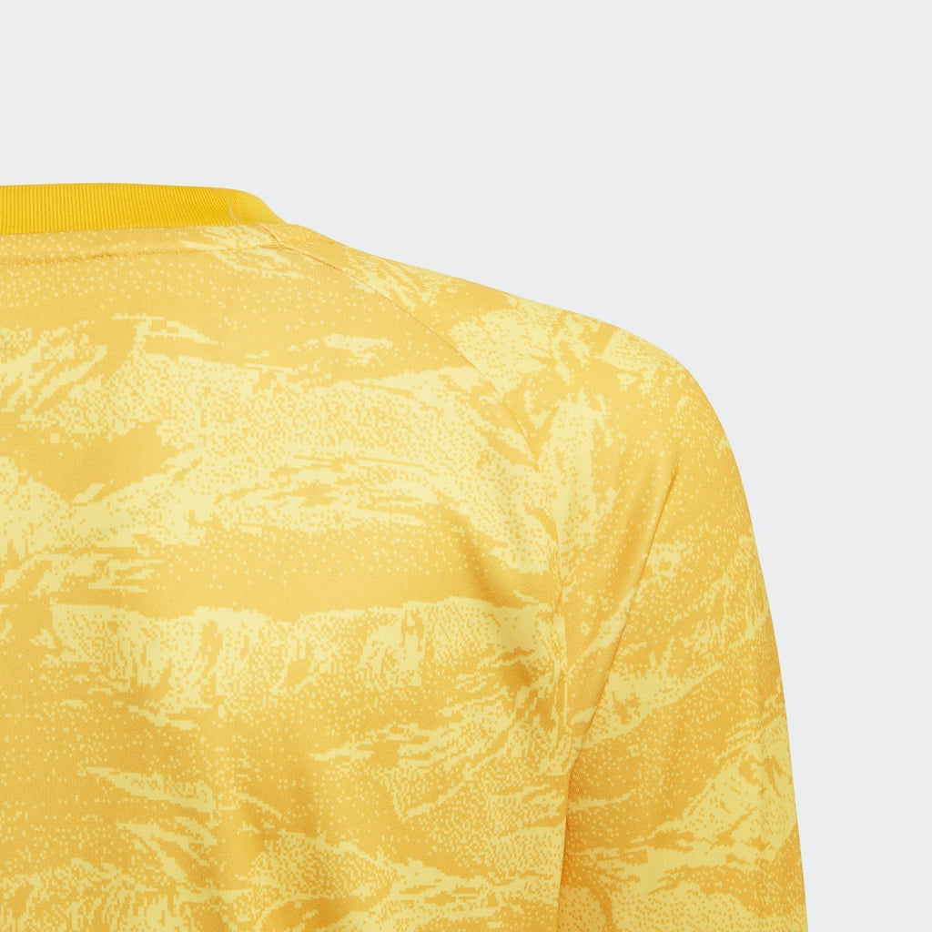 Kid's AdiPro 18 Goalkeeper Longsleeve Jersey - Collegiate Gold