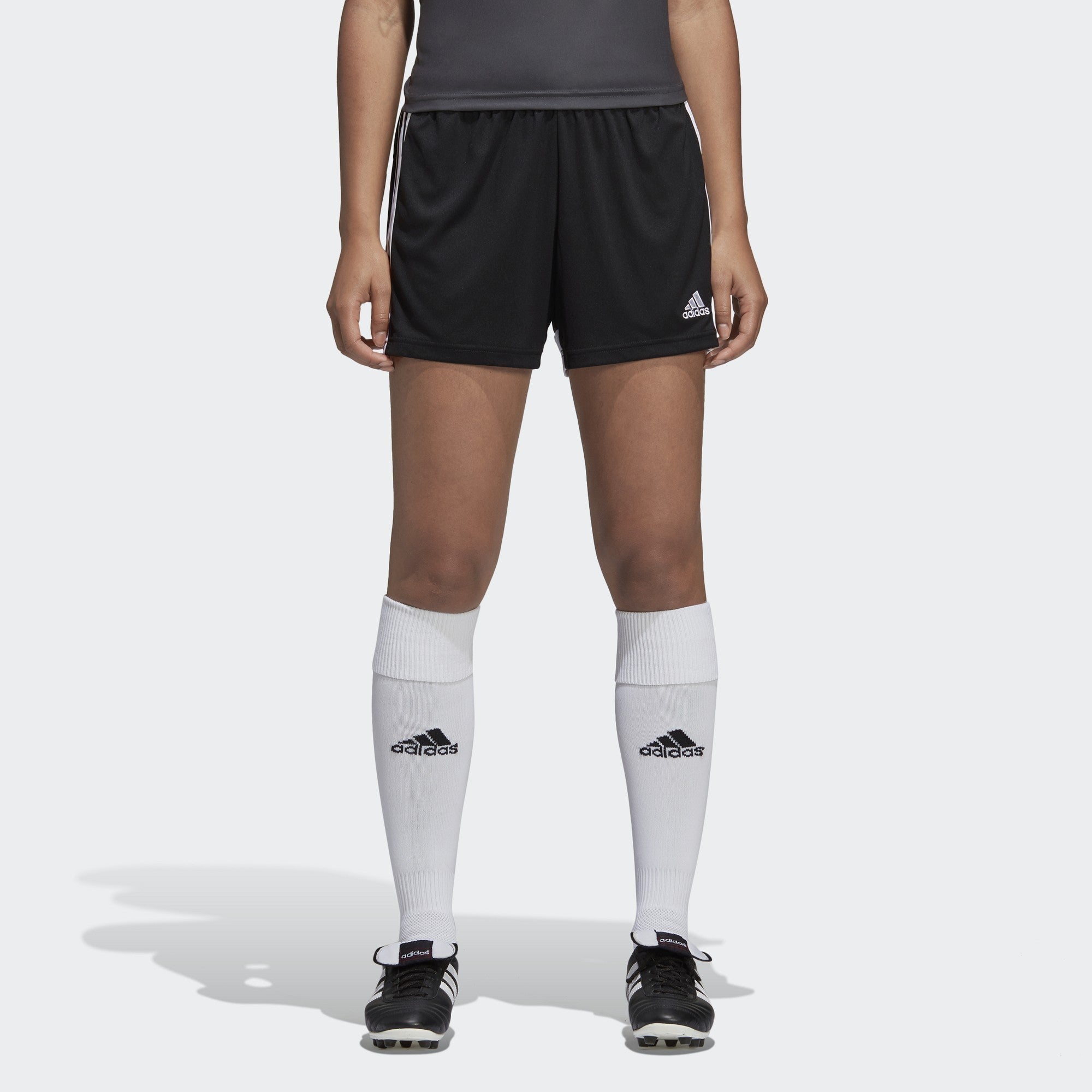 adidas Women Tastigo 19 Shorts - Black/White - DP3167-ADIDAS by Adidas | Available at Niky's Sports