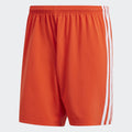 Men's Condivo 18 Shorts - Semi Solar Red/White - DP5370-ADIDAS by Adidas | Available at Niky's Sports