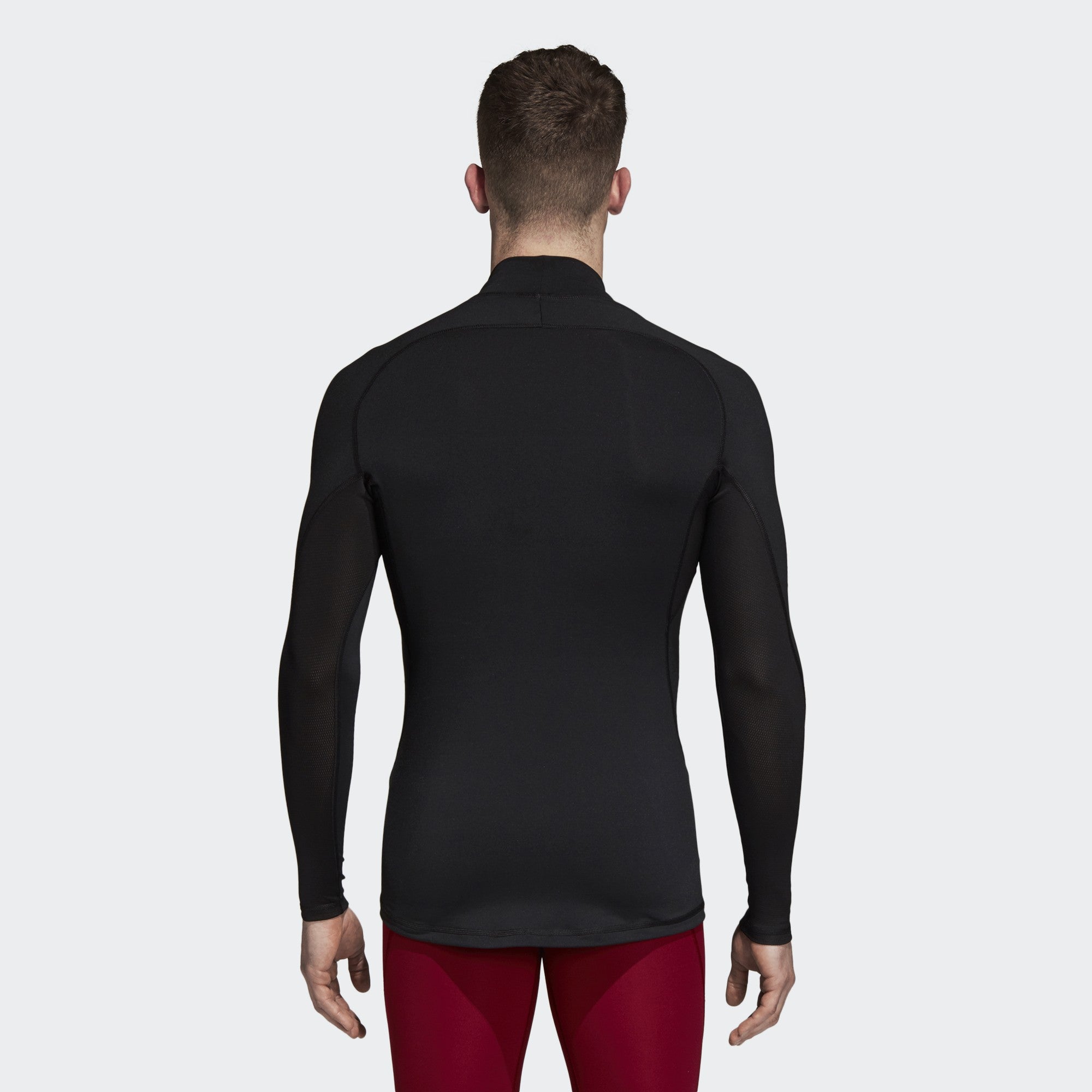 Men's Ask SPRT Longsleeve Climawarm T-Shirt - Black