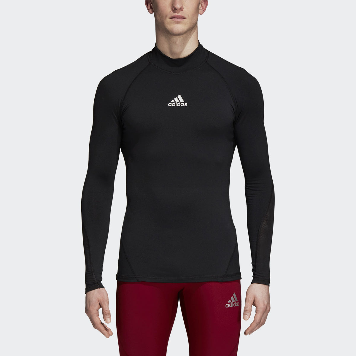 Men's Ask SPRT Longsleeve Climawarm T-Shirt - Black