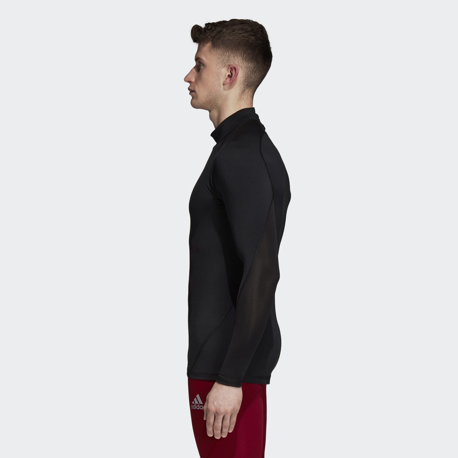 Men's Ask SPRT Longsleeve Climawarm T-Shirt - Black