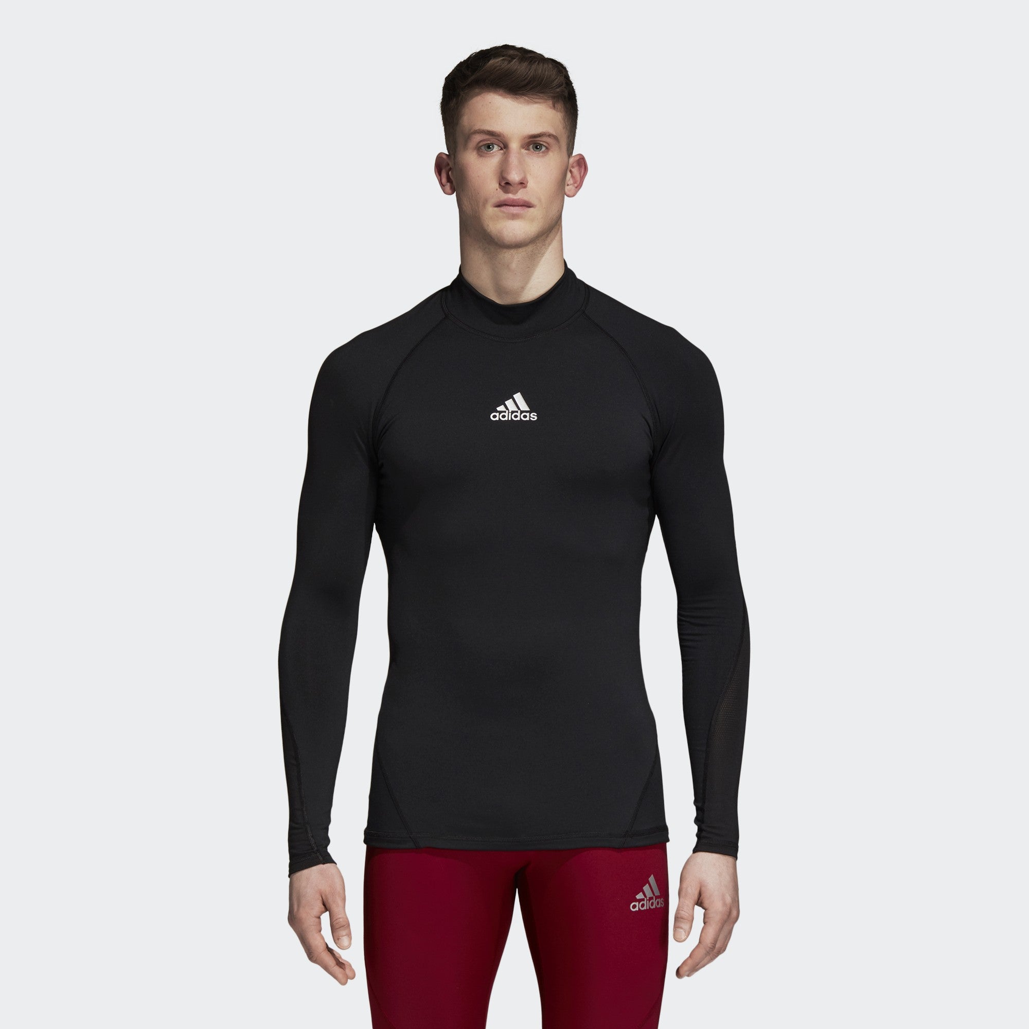 Men's Ask SPRT Longsleeve Climawarm T-Shirt - Black