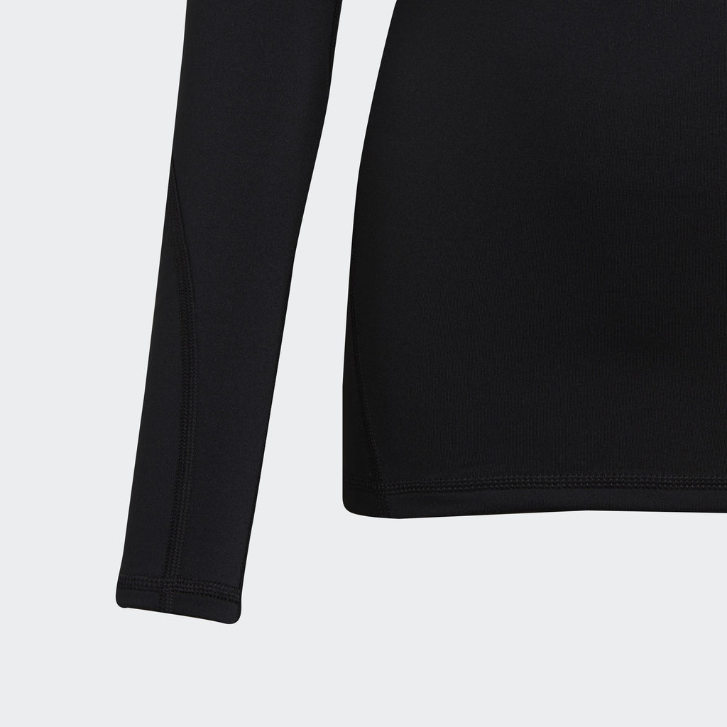 Kid's Trainina AlphaSkin SPRT LS T-Shirt - Black