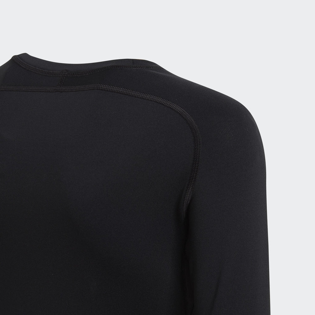 Kid's Trainina AlphaSkin SPRT LS T-Shirt - Black