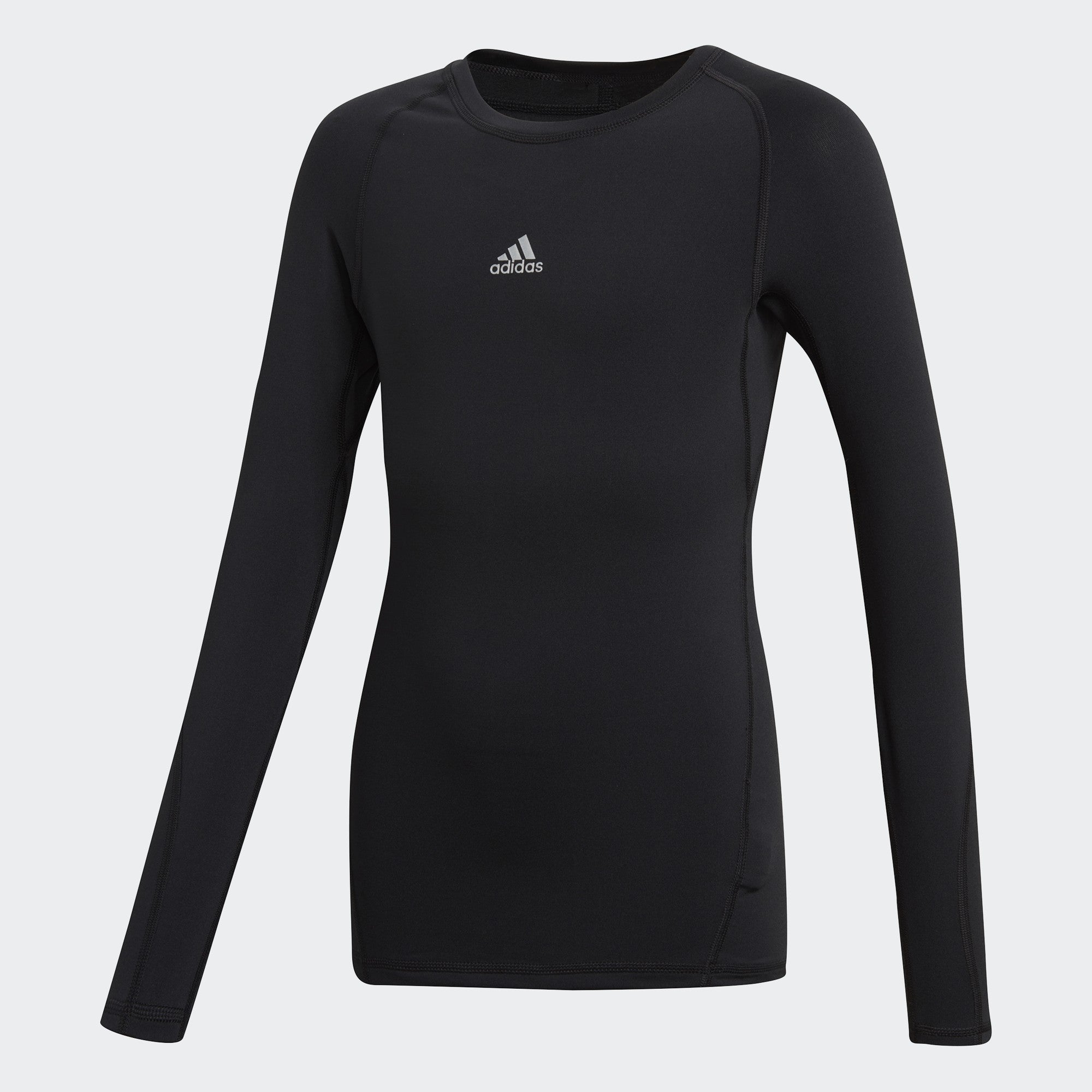 Kid's Trainina AlphaSkin SPRT LS T-Shirt - Black