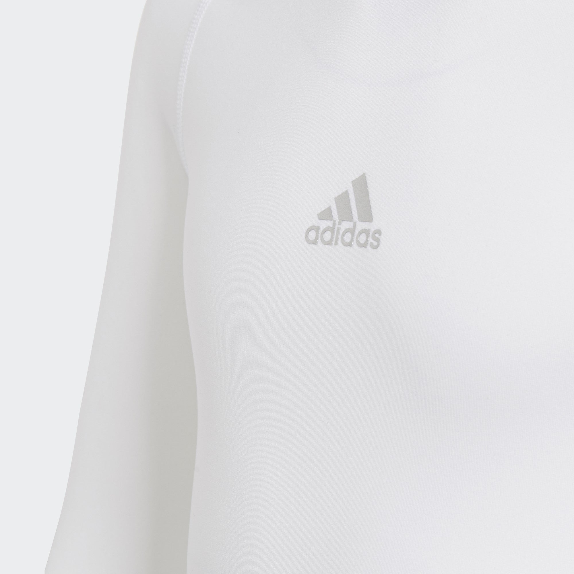 Kid's Trainina AlphaSkin SPRT LS T-Shirt - White