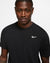 Nike Mens Dri-Fit Tee Black - AR6029-010-NIKE by Nike | Available at Niky's Sports