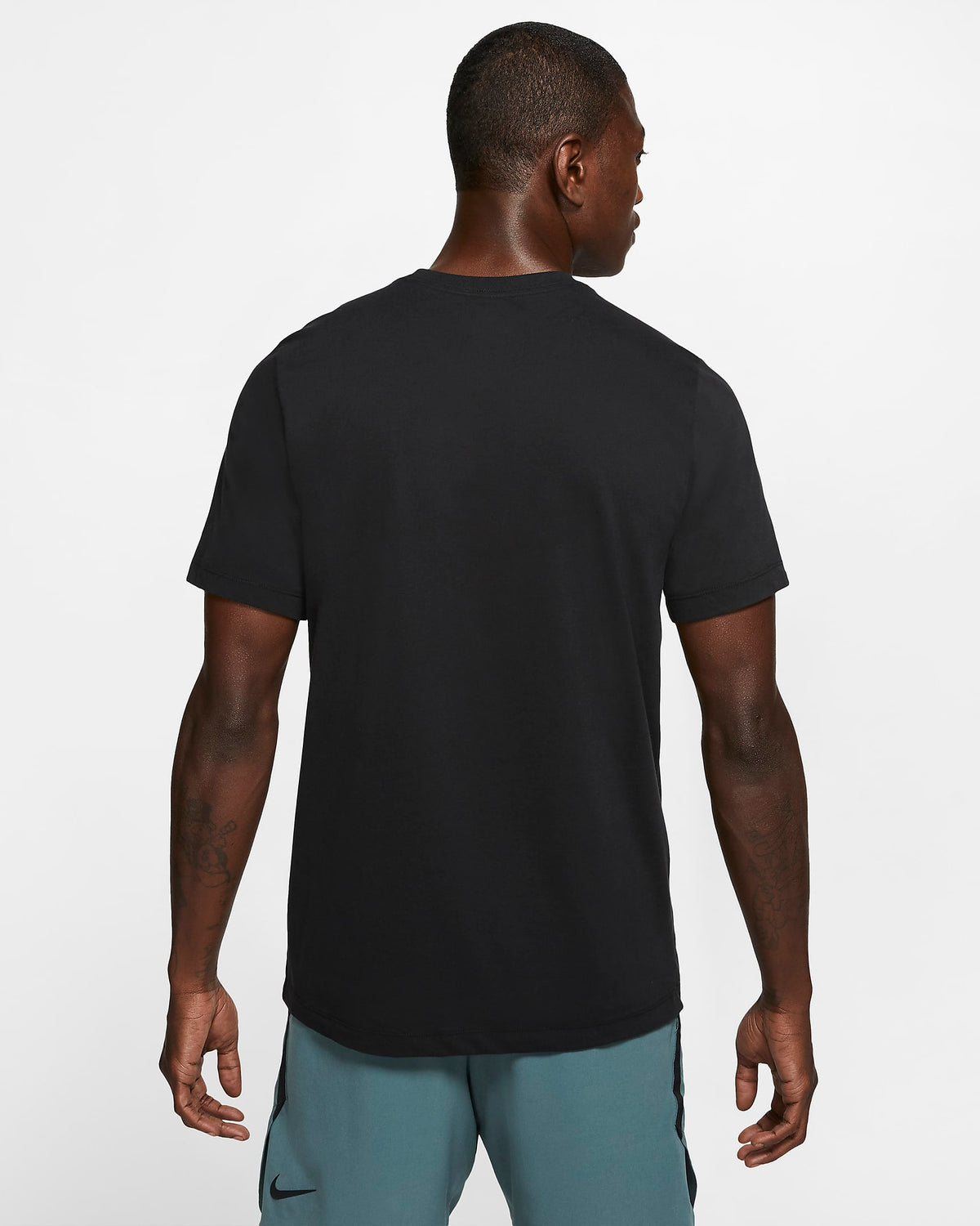 Nike Mens Dri-Fit Tee Black - AR6029-010-NIKE by Nike | Available at Niky's Sports