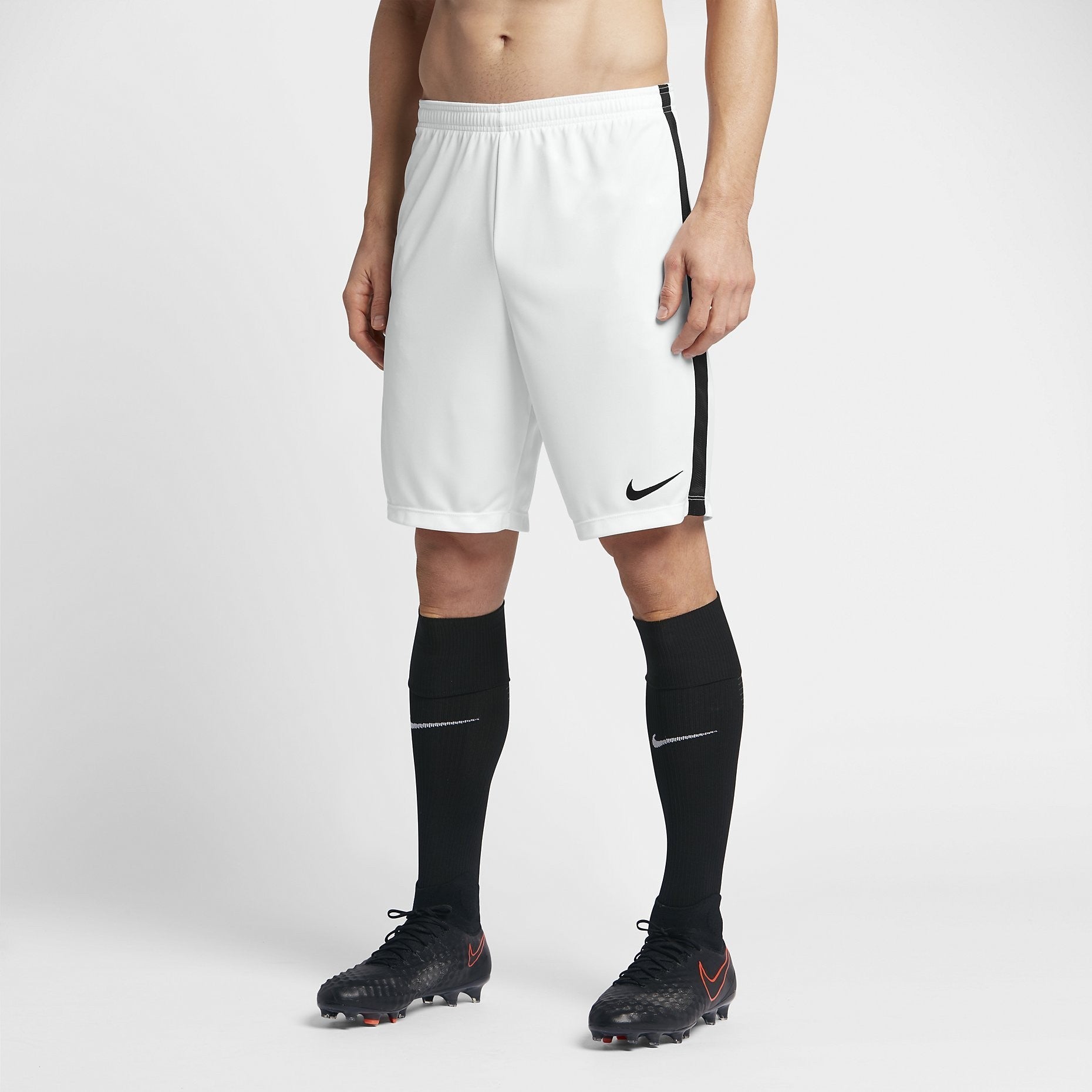 Men's Dry Academy Soccer Shorts White