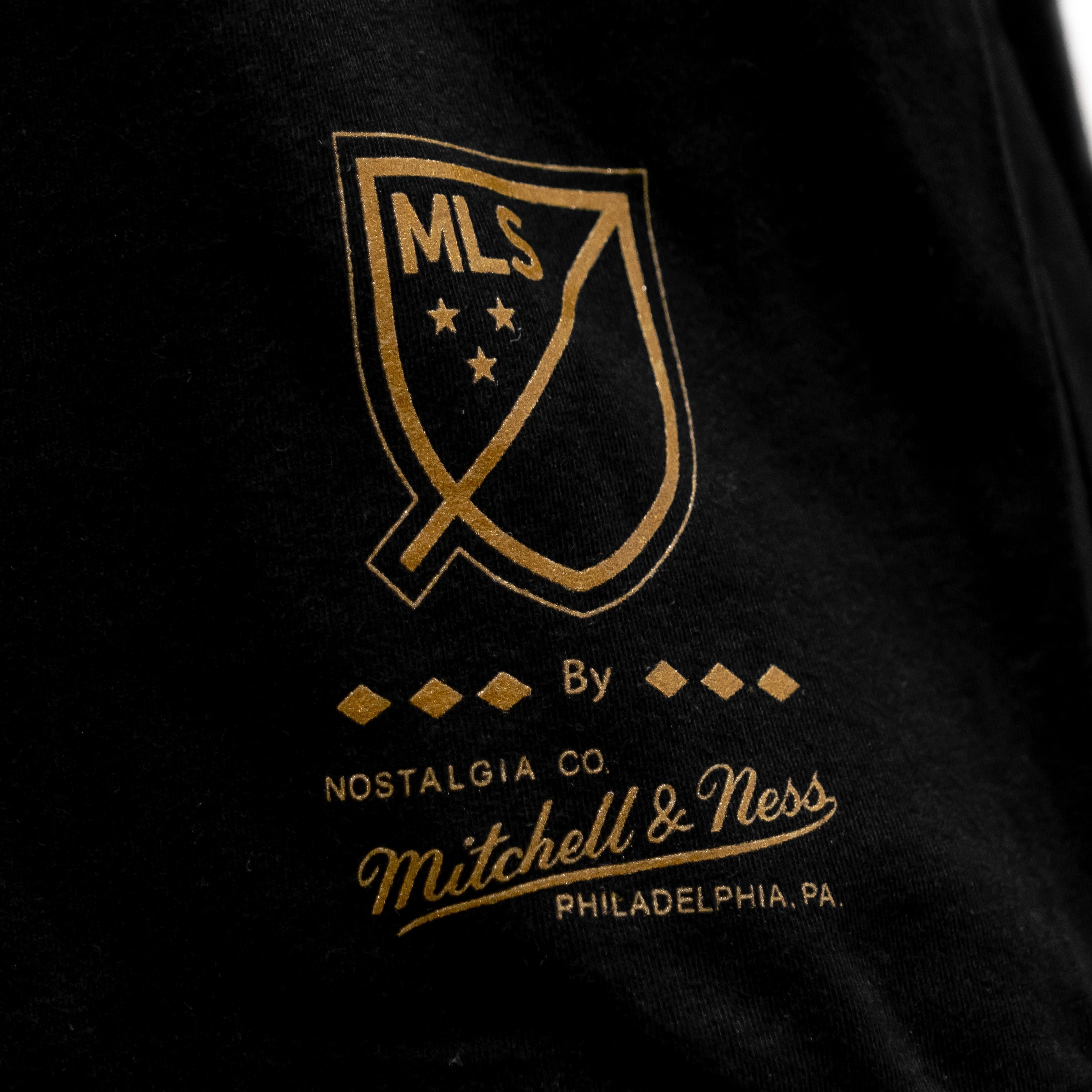 LAFC Soccer Skyline T-Shirt - Black - BMTRTP-LAFCBLCK-MITCHELL & NESS by Mitchell & Ness | Available at Niky's Sports