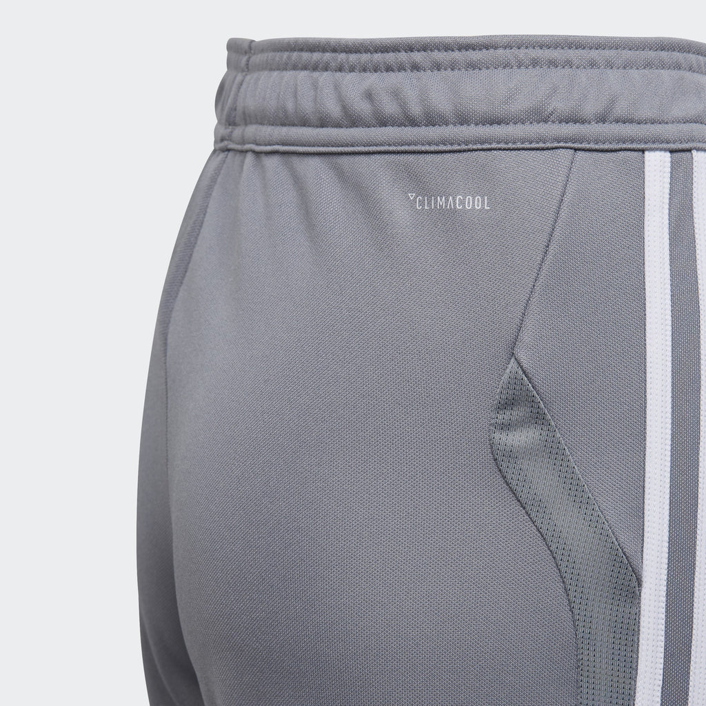 Kid's Tiro 19 Training Pants - Grey/White
