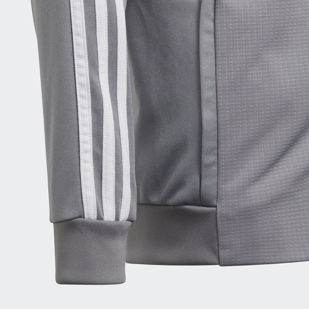 Kid's Tiro 19 Training Jacket - Grey/Clear Onix/White - DW4795-ADIDAS by Adidas | Available at Niky's Sports