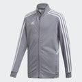 Kid's Tiro 19 Training Jacket - Grey/Clear Onix/White - DW4795-ADIDAS by Adidas | Available at Niky's Sports