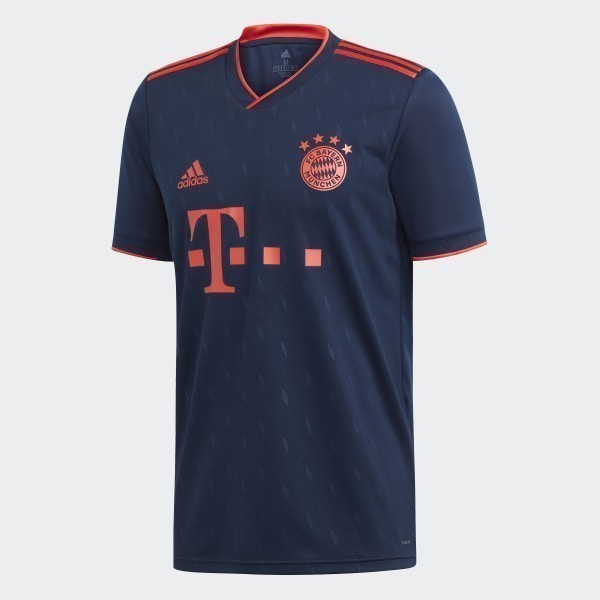 Mens FC Bayern Munchen 3rd Stadium Soccer Jersey 19/20