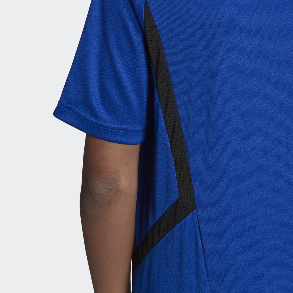 Kid's Manchester United Training Jersey - Collegiate Royal/Black - DX9027-ADIDAS by Adidas | Available at Niky's Sports