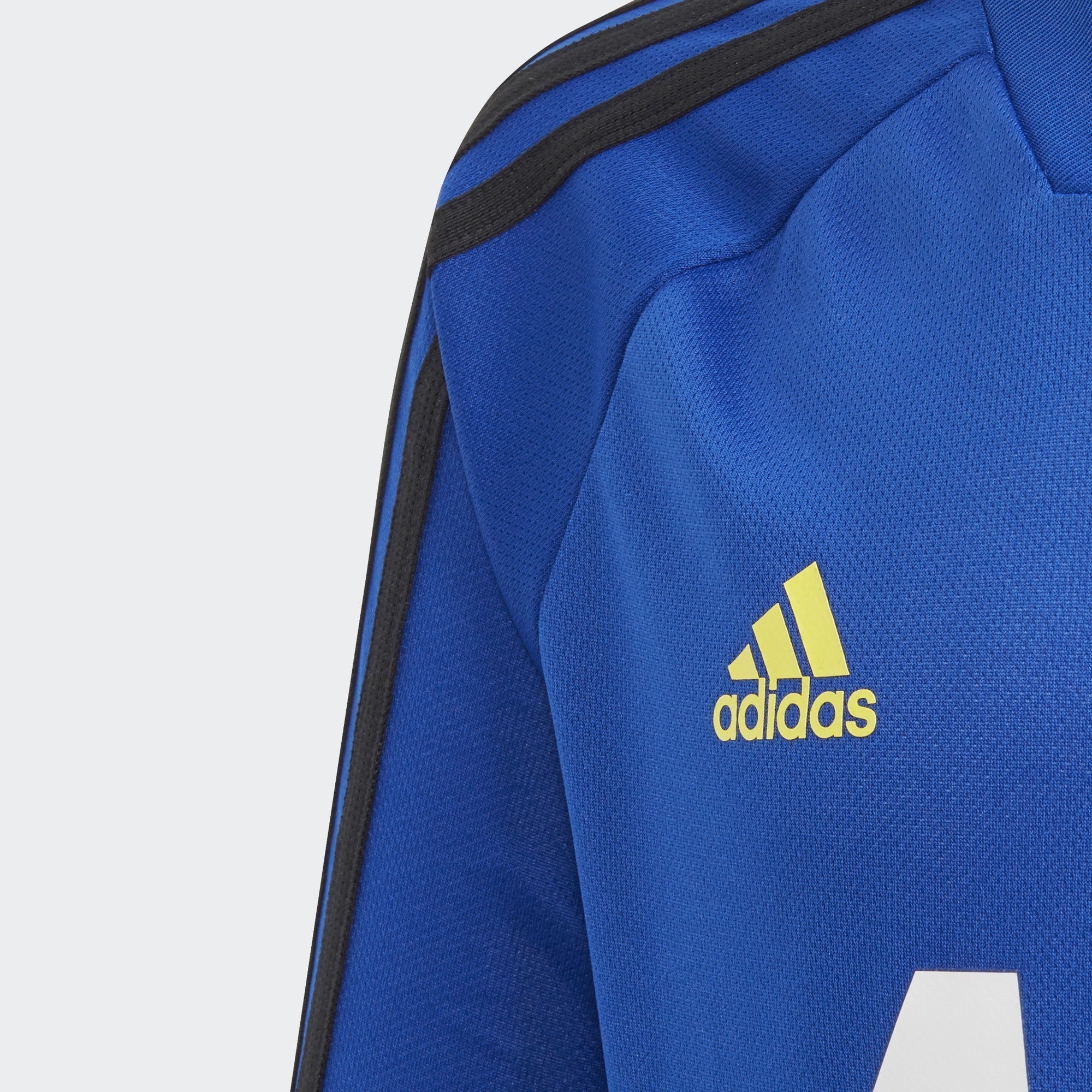 Kid's Manchester United Training Jersey - Collegiate Royal/Black - DX9027-ADIDAS by Adidas | Available at Niky's Sports