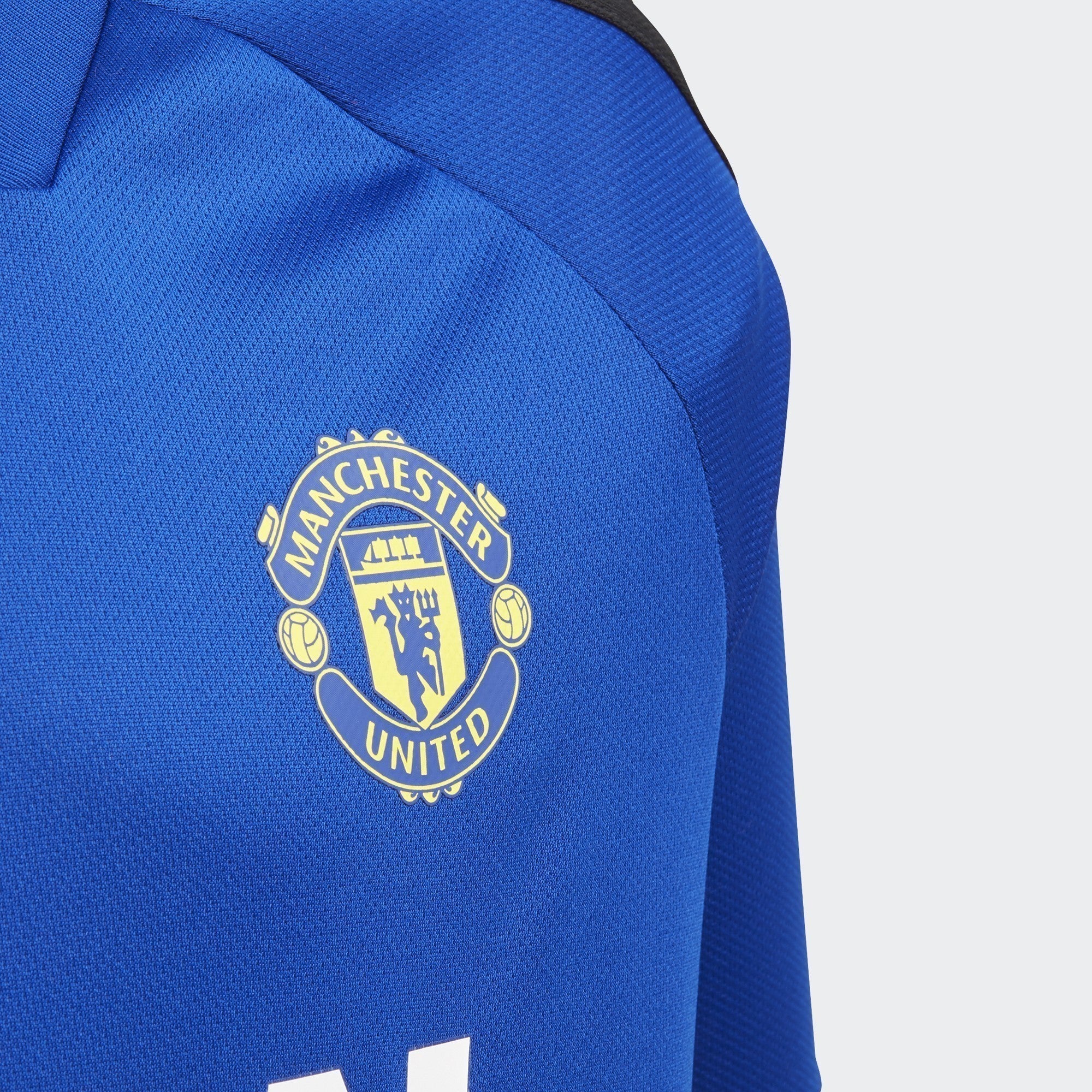 Kid's Manchester United Training Jersey - Collegiate Royal/Black - DX9027-ADIDAS by Adidas | Available at Niky's Sports