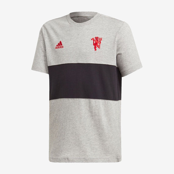 Kid's Manchester United Graphic T-Shirt - Grey Heather