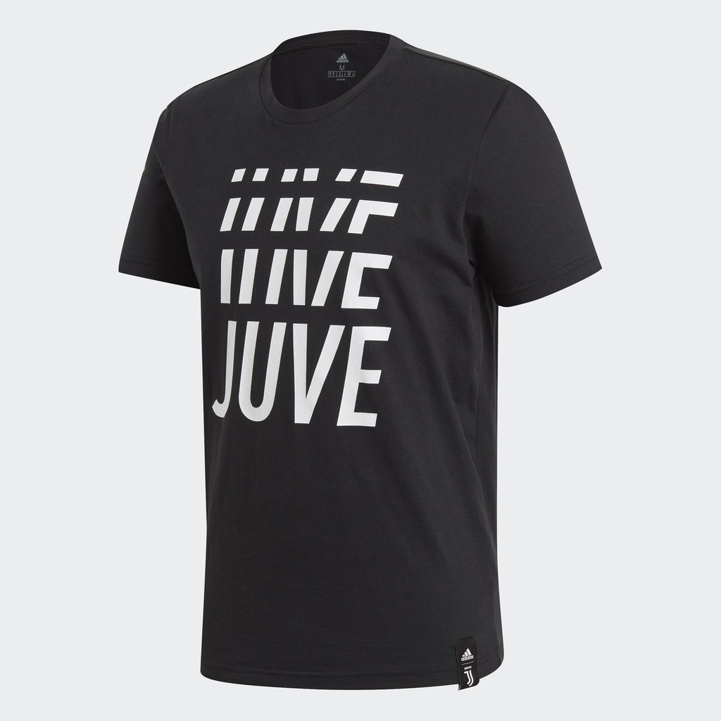 Men's Juventus DNA T-Shirt - Black/White