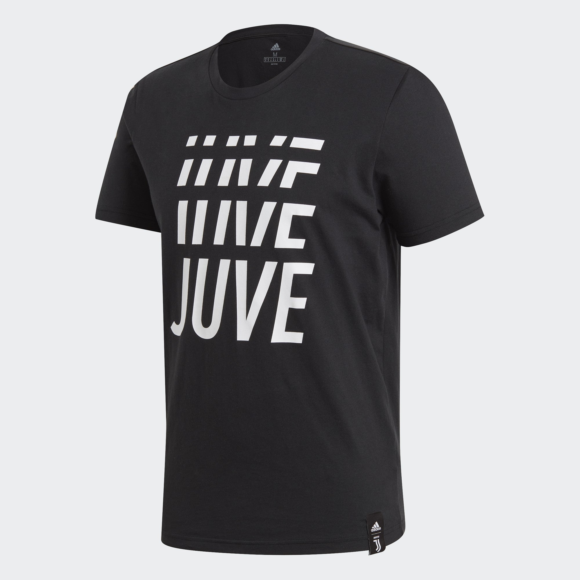 Men's Juventus DNA T-Shirt - Black/White
