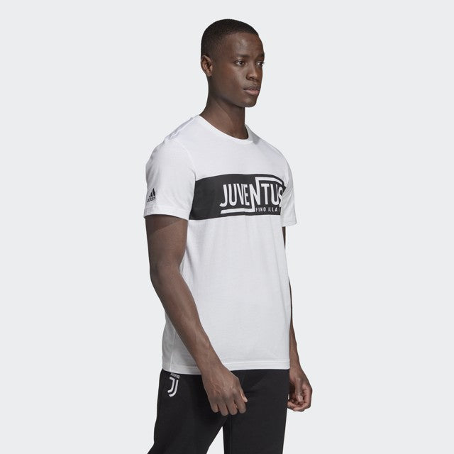 Men's Juventus STR T-Shirt - White - DX9207-ADIDAS by Adidas | Available at Niky's Sports
