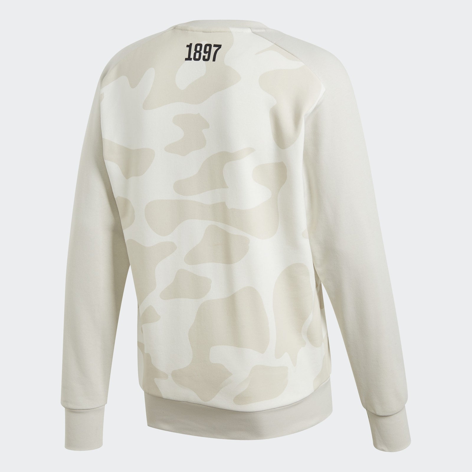 Men's Juventus Crew Sweatshirt - White/Camo Print