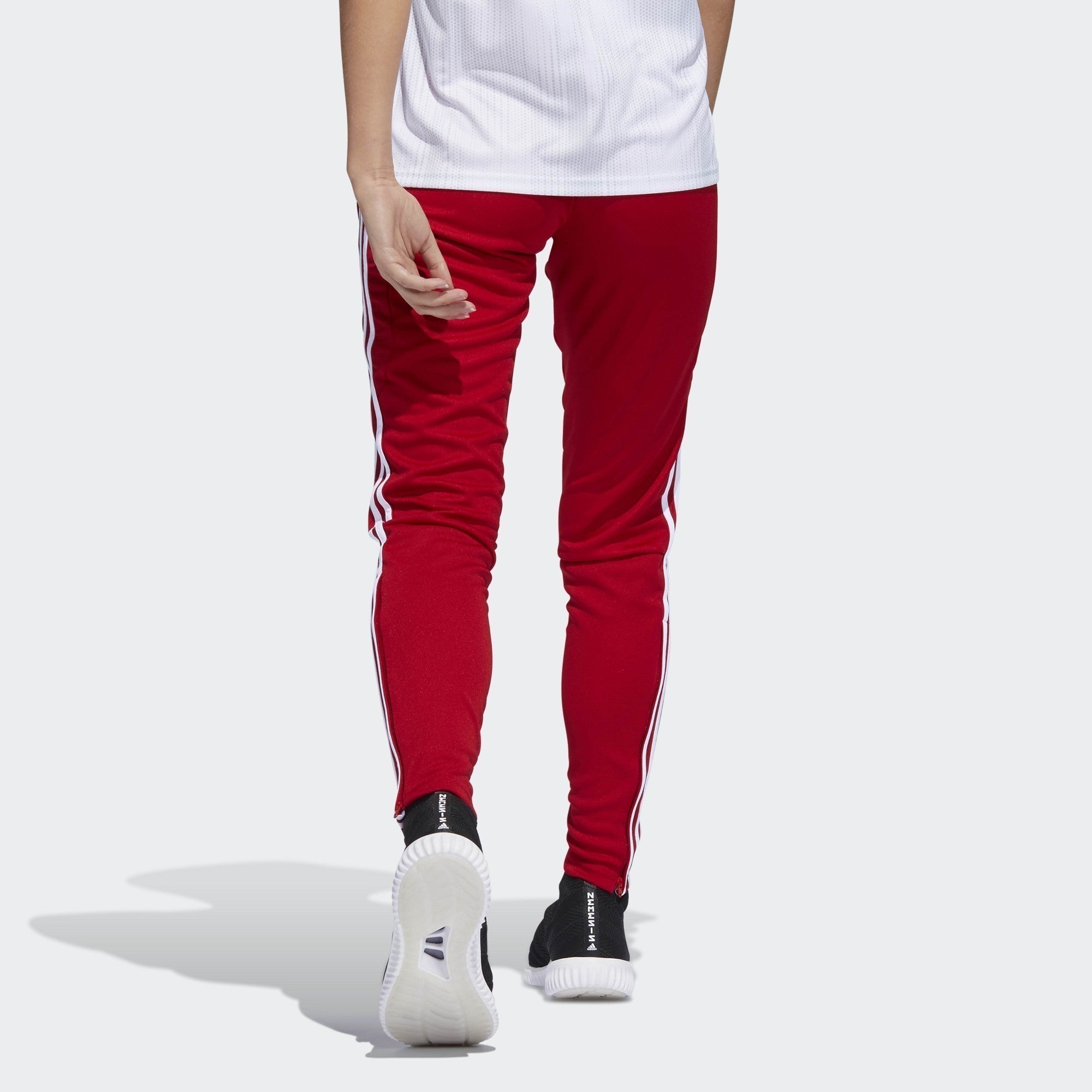 Women's Tiro 19 Training Pants - Power Red/White - DZ8762-ADIDAS by Adidas | Available at Niky's Sports