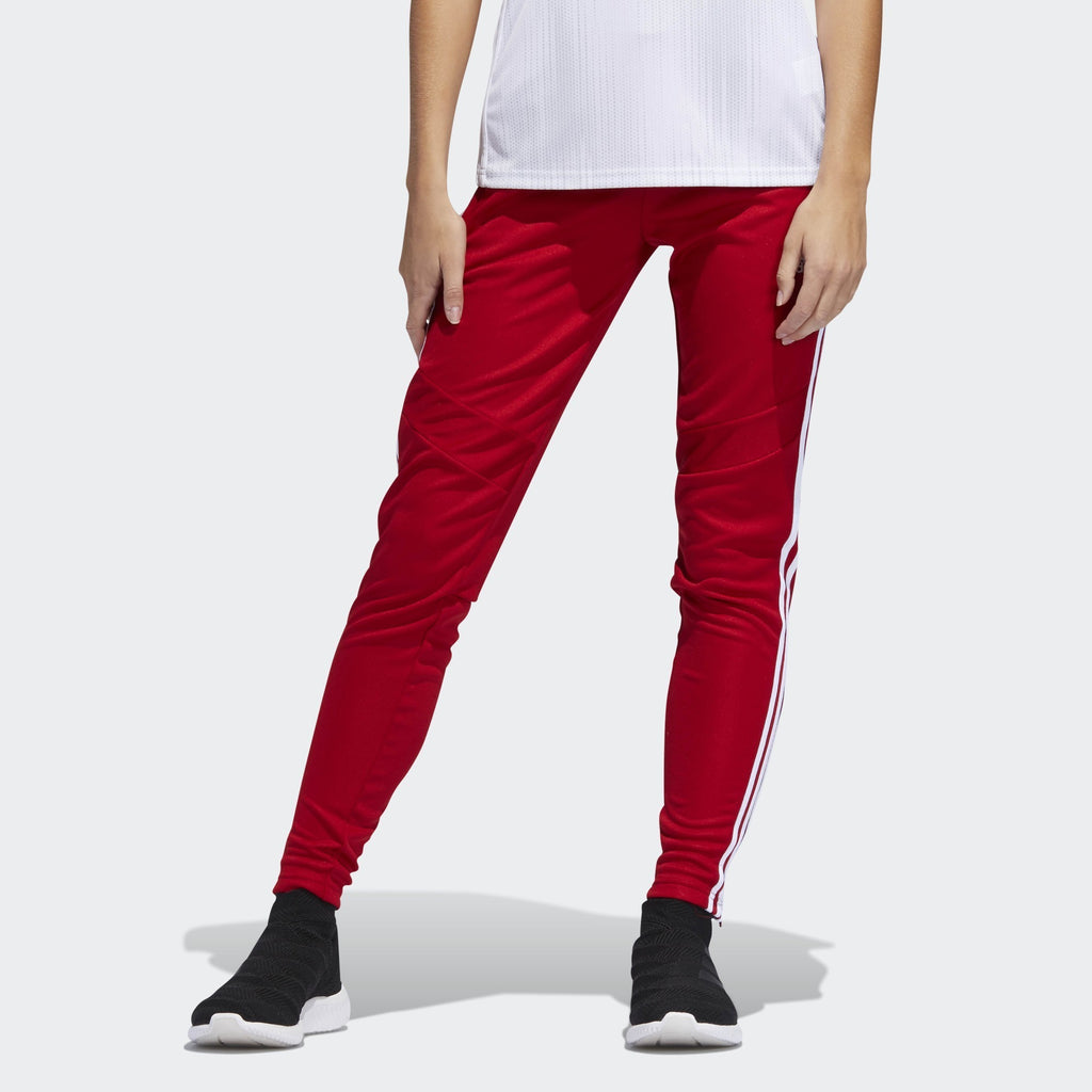 Women's Tiro 19 Training Pants - Power Red/White - DZ8762-ADIDAS by Adidas | Available at Niky's Sports