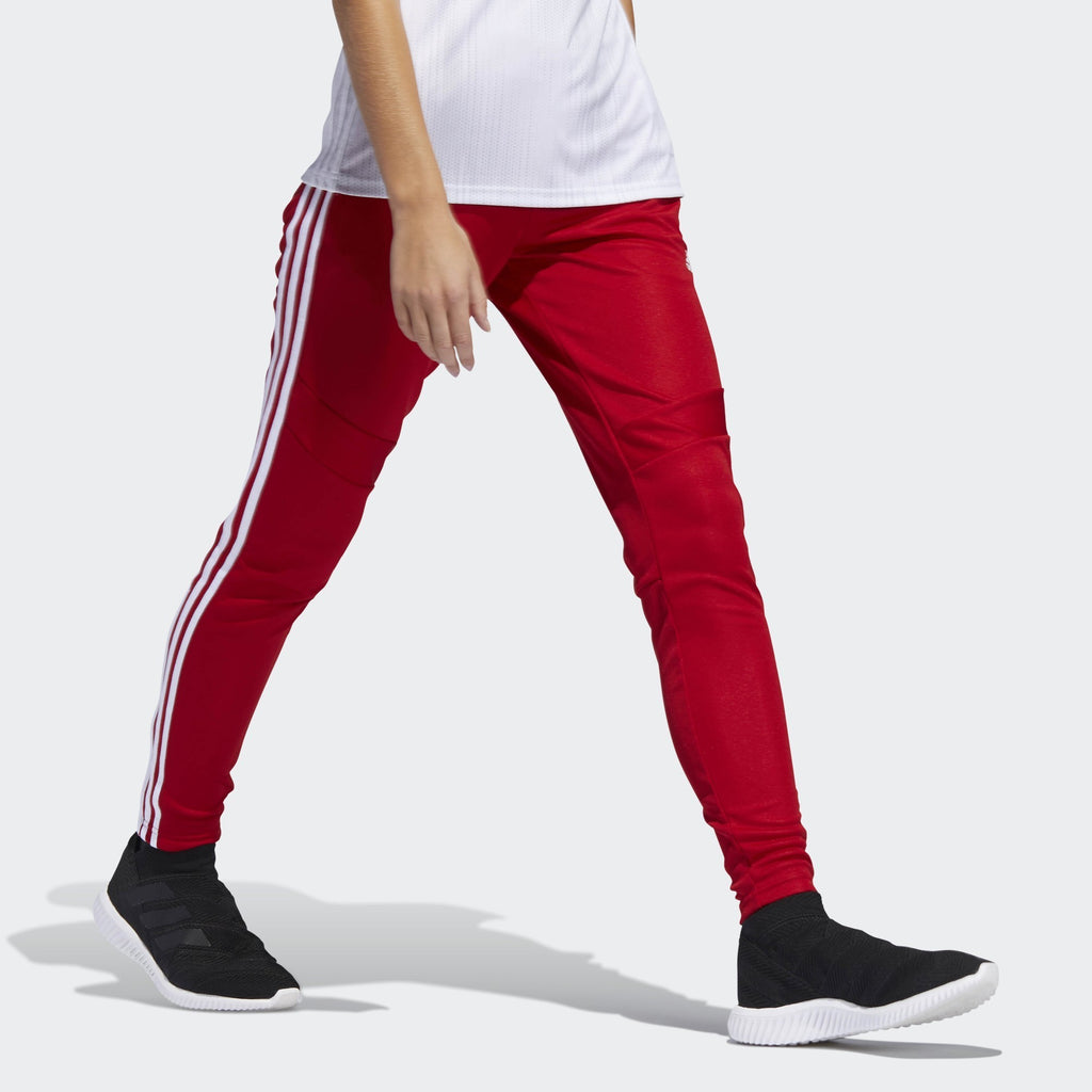 Women's Tiro 19 Training Pants - Power Red/White - DZ8762-ADIDAS by Adidas | Available at Niky's Sports