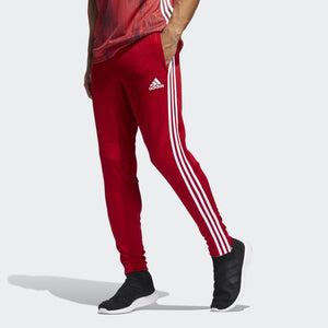 Adidas joggers men red deals
