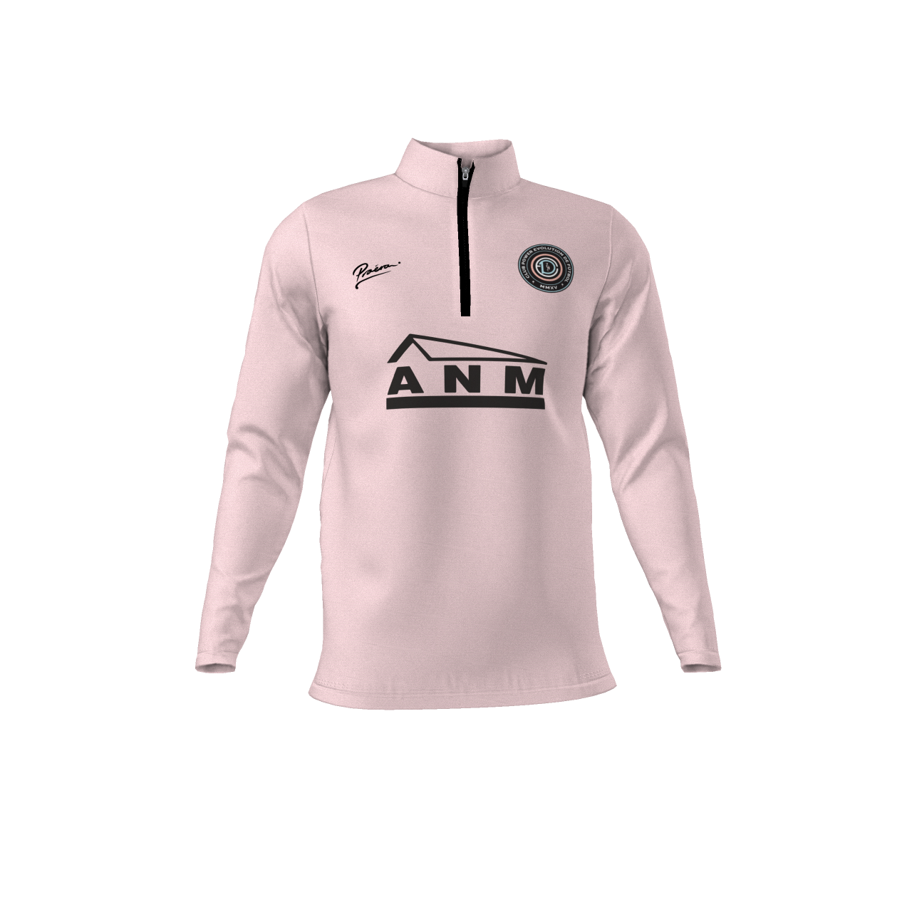 Power Evolution 1/4 Zip Training Top Pink
