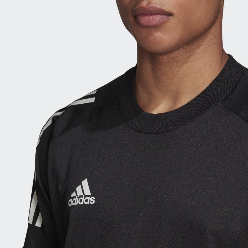 Condivo 20 Training Jersey Black Men's - ED9216-ADIDAS by Adidas | Available at Niky's Sports
