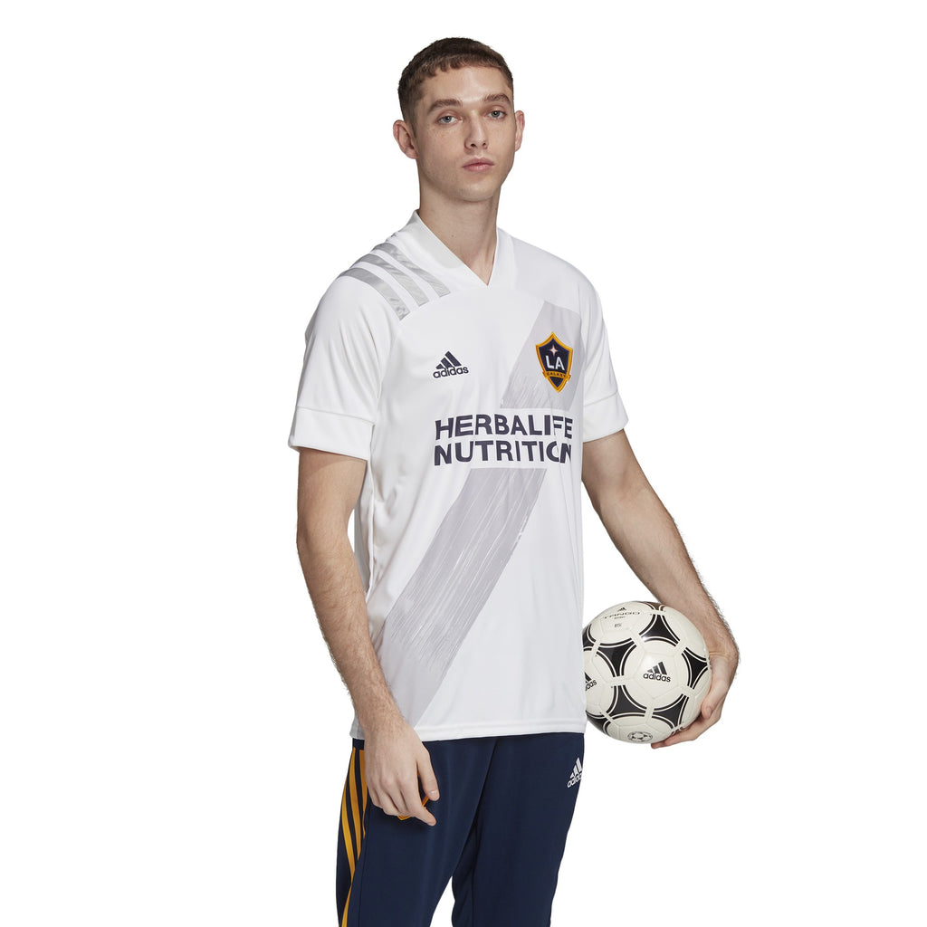 LA Galaxy Home Stadium Jersey 20/21 Men's - EH6523-ADIDAS by Adidas | Available at Niky's Sports