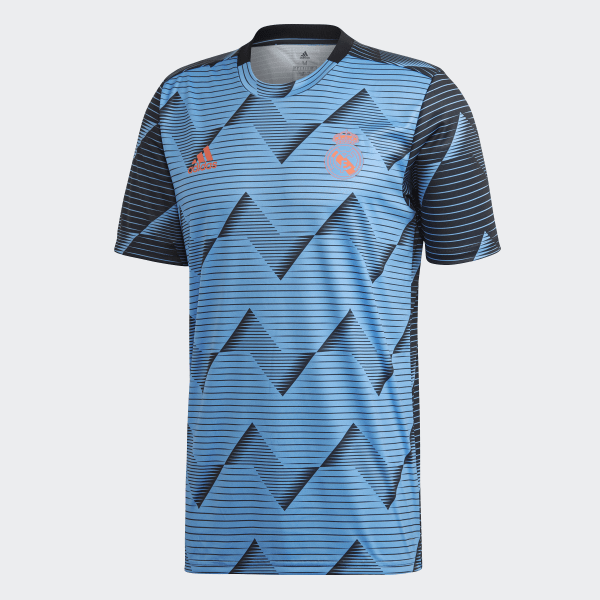 Mens Real Madrid Pre-Match Soccer Jersey