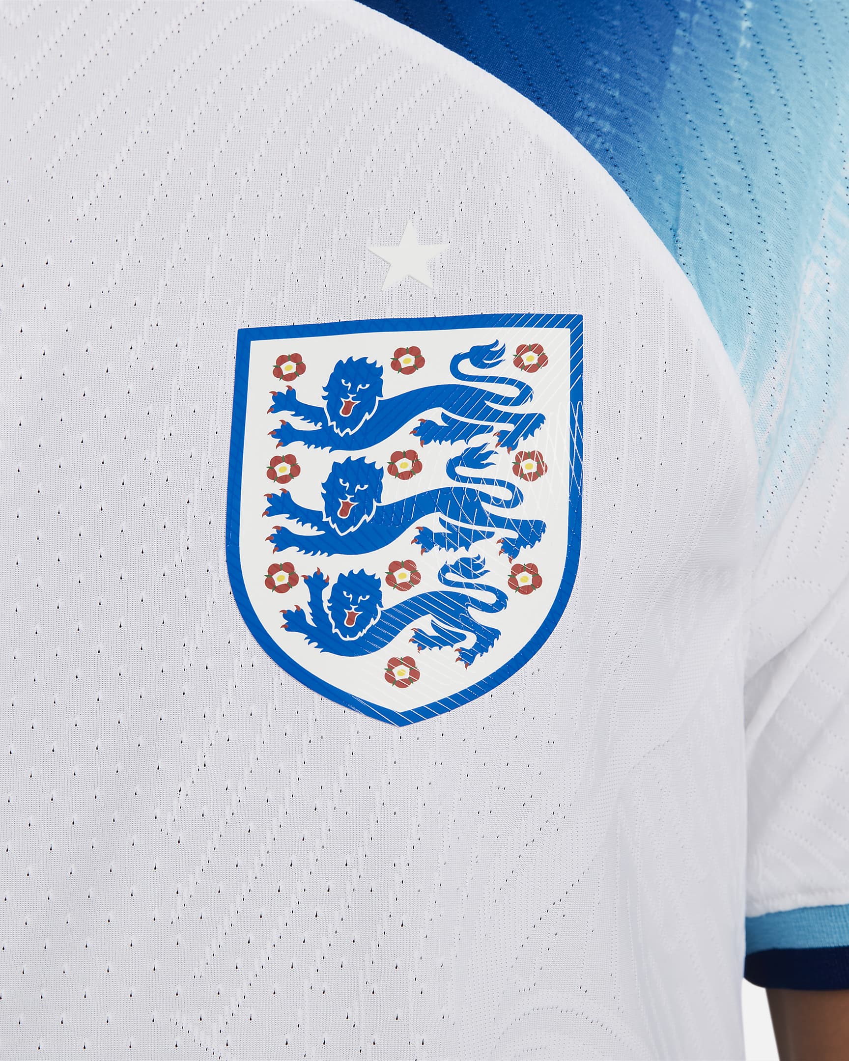England 2022/23 Match Home Men's Nike Dri-FIT ADV Soccer Jersey - DN0623-100-NIKE by Nike | Available at Niky's Sports