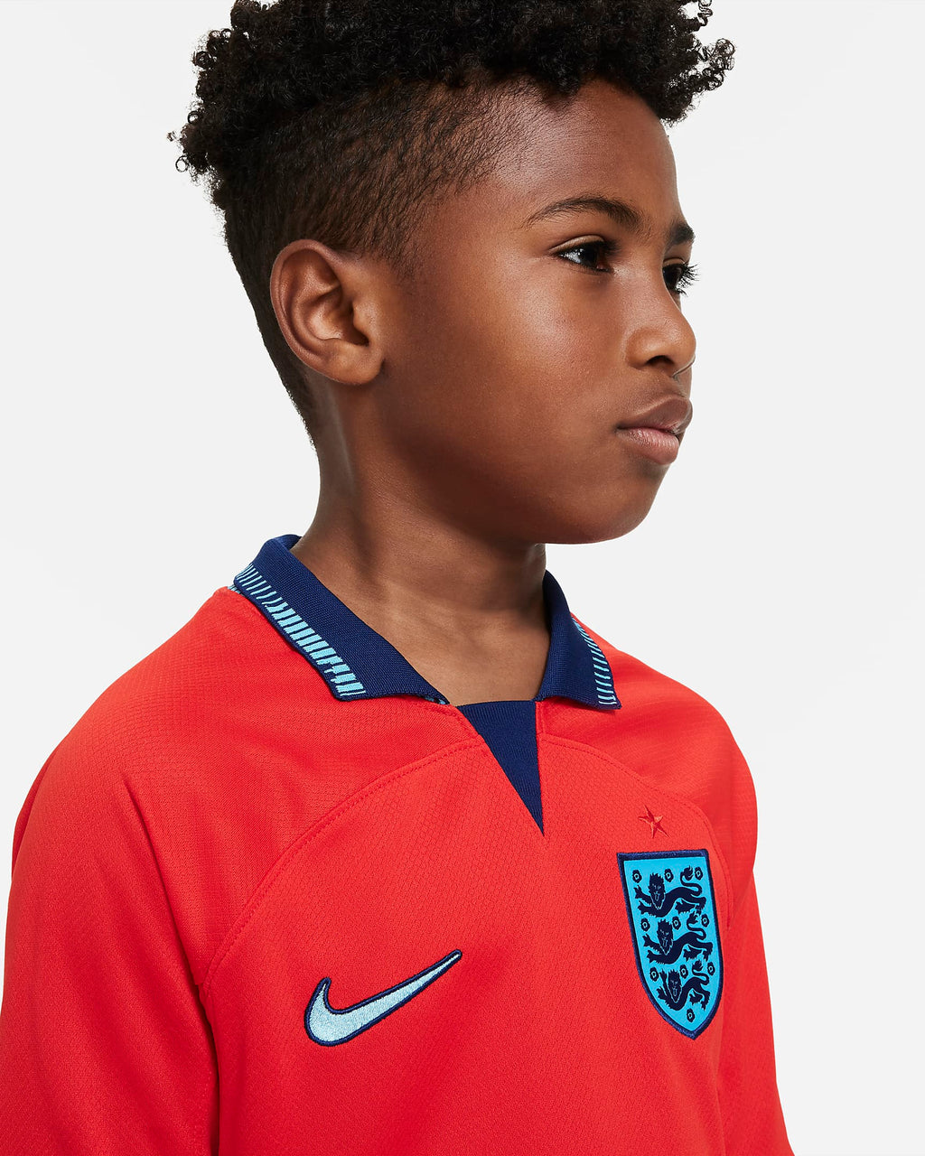 England 2022/23 Stadium Away Big Kids' Nike Dri-FIT Soccer Jersey