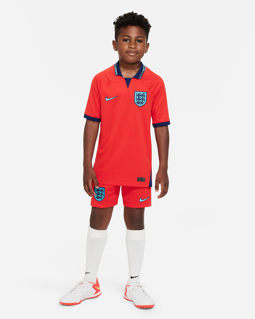 England 2022/23 Stadium Away Big Kids' Nike Dri-FIT Soccer Jersey