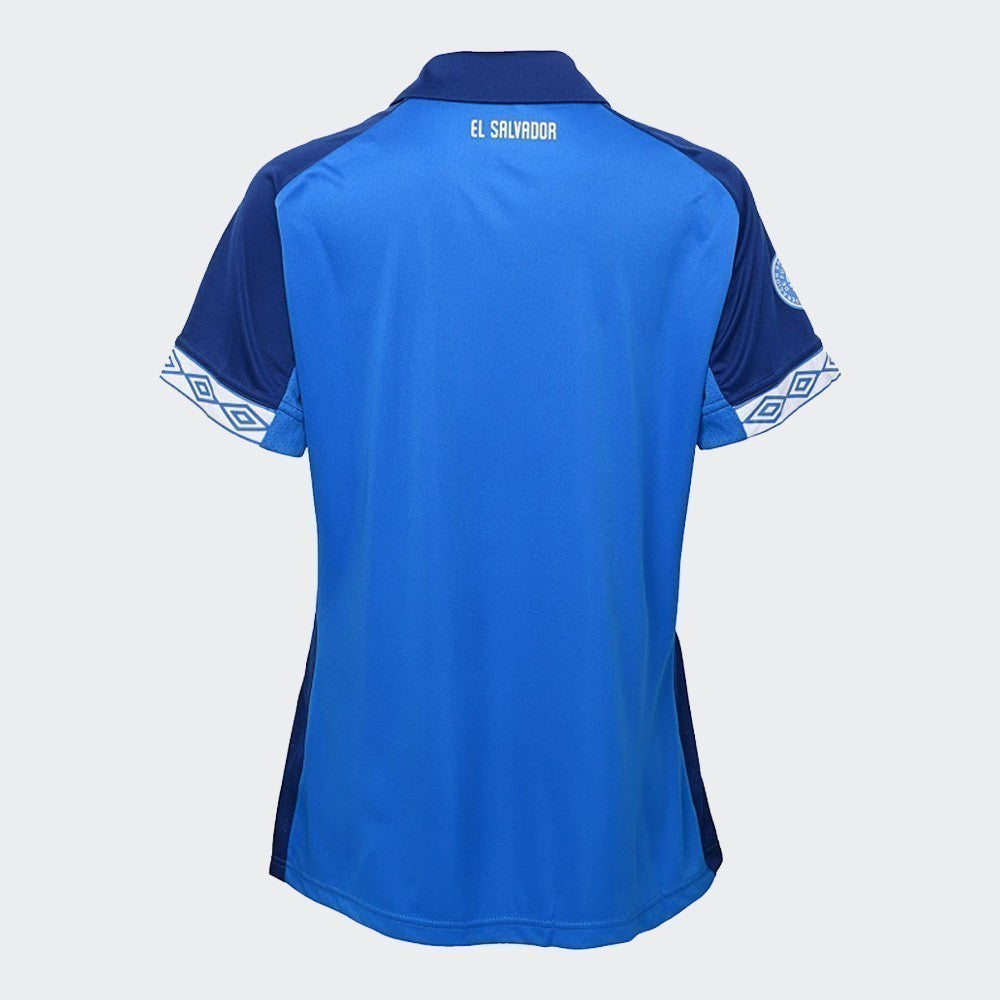 Umbro Men's El Salvador Athletic Shorts - 100% Polyester, Team Graphics, Drawstring Waist