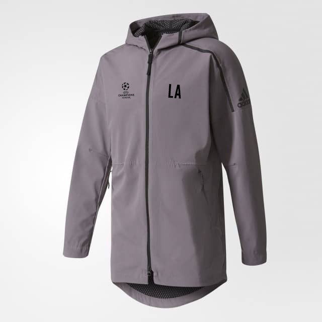 Z.N.E. 90/10 Jacket Grey/Black Men&#39;s - B46970-ADIDAS by Adidas | Available at Niky&#39;s Sports