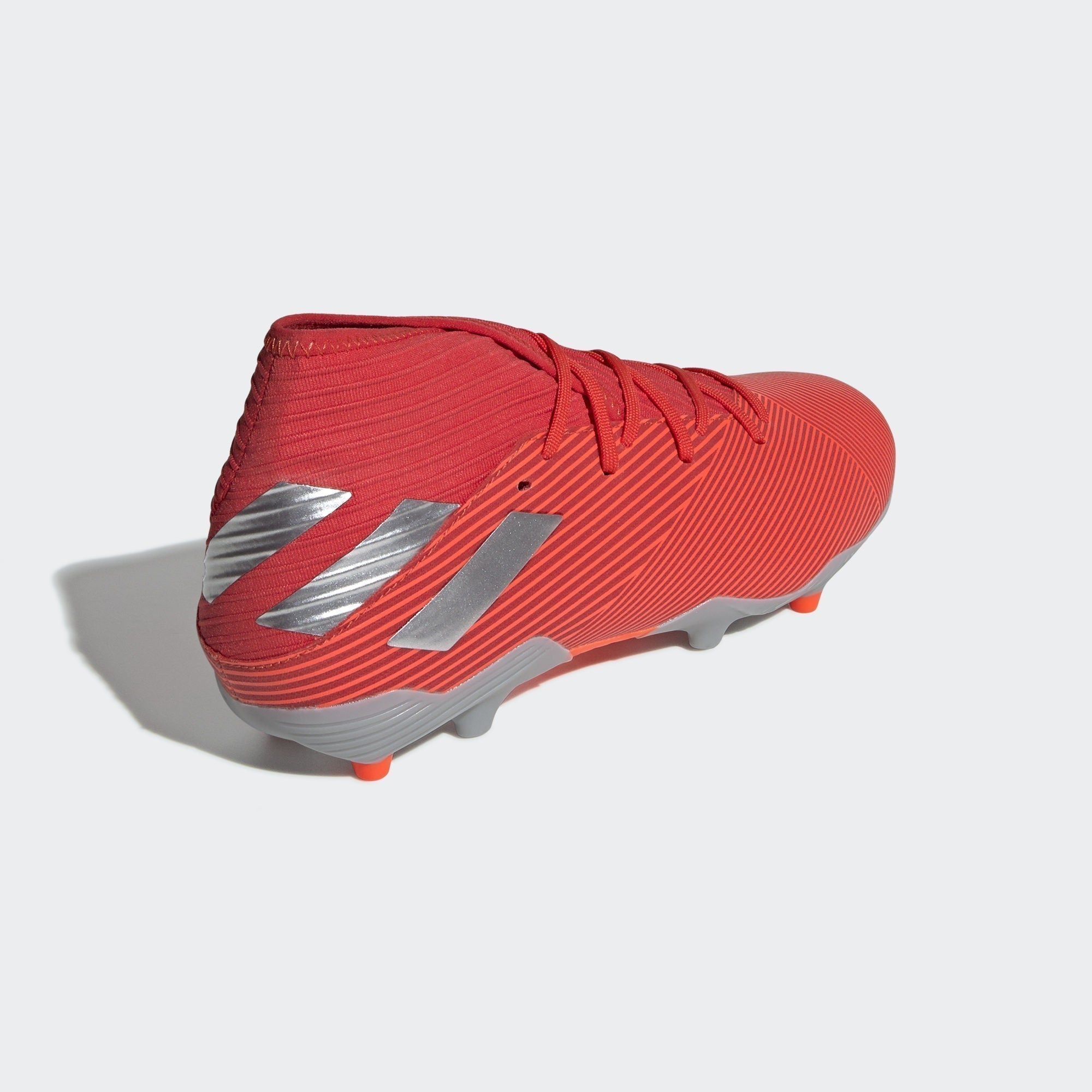 Men's Nemeziz 19.3 FG Cleats - Active Red/Silver/Solar Red - F34389-ADIDAS by Adidas | Available at Niky's Sports