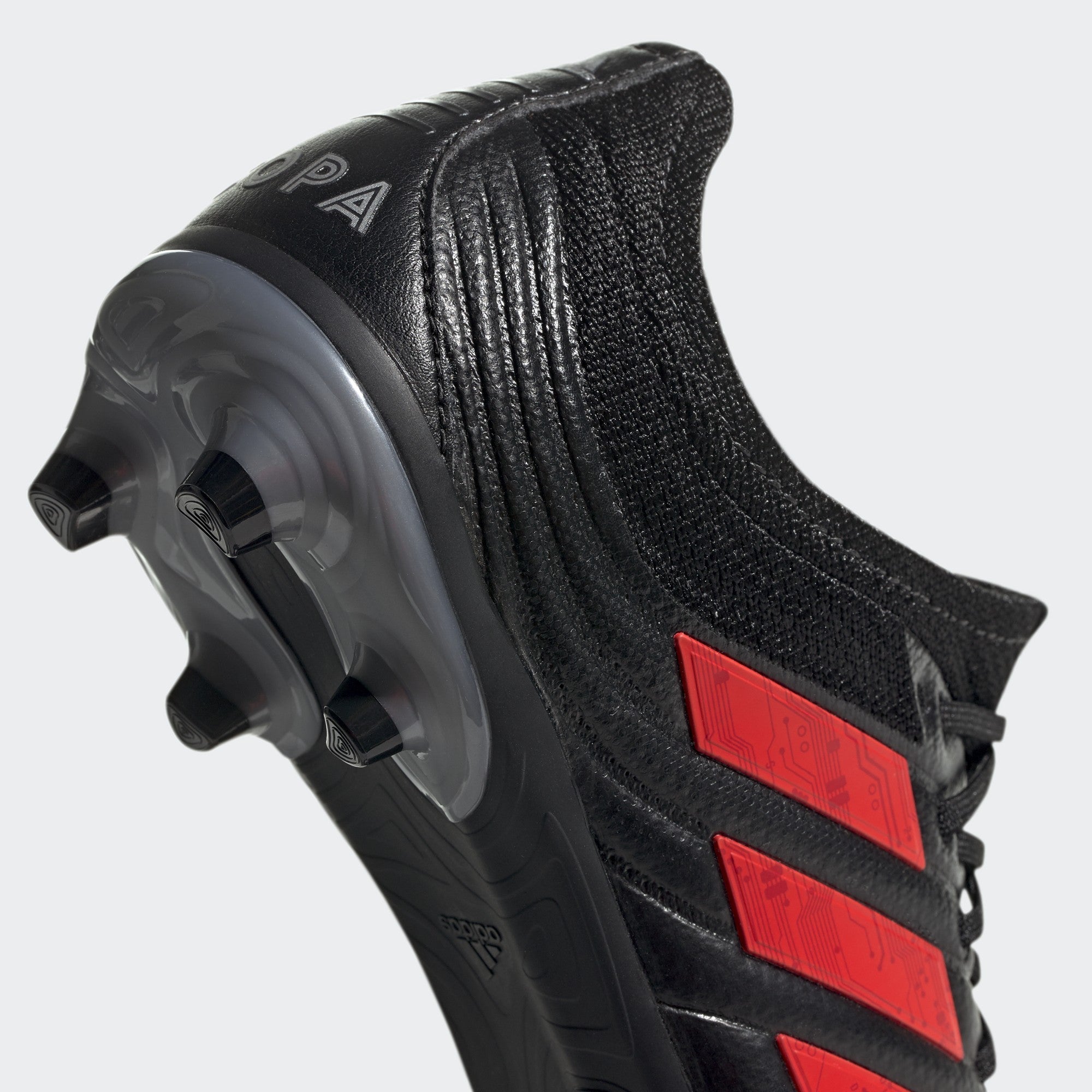 Copa 19.1 FG Kid's Cleats - Core Black/Hi-Res/Silver