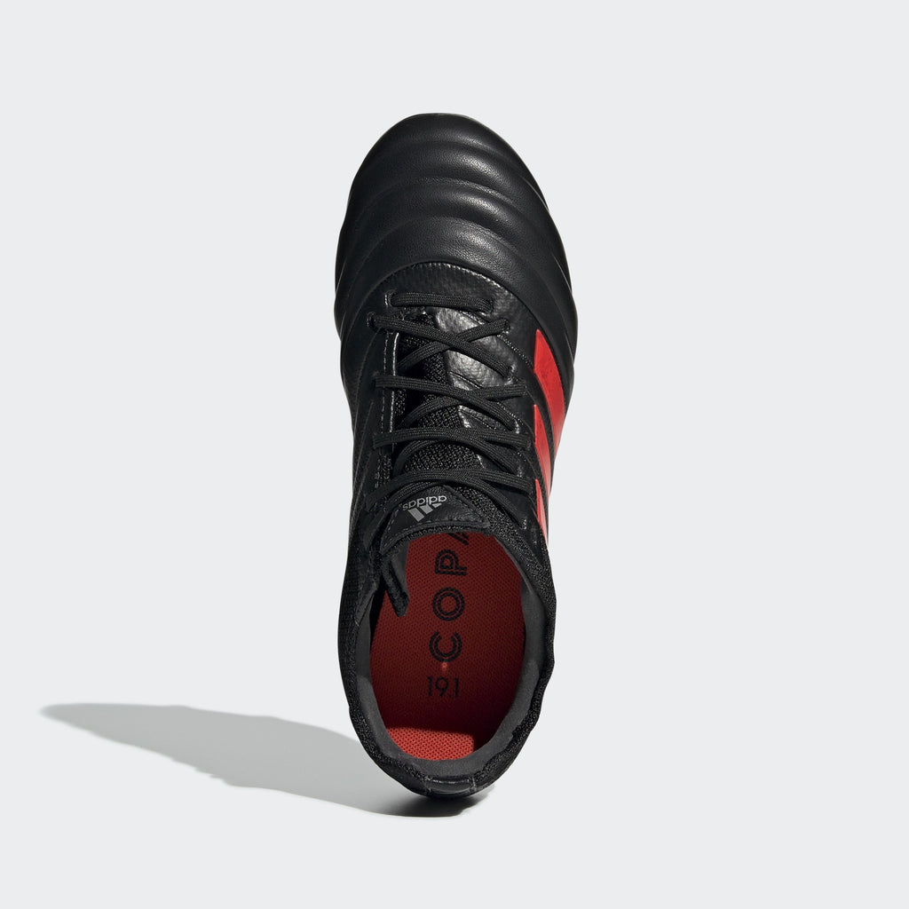 Copa 19.1 FG Kid's Cleats - Core Black/Hi-Res/Silver - F35453-ADIDAS by Adidas | Available at Niky's Sports