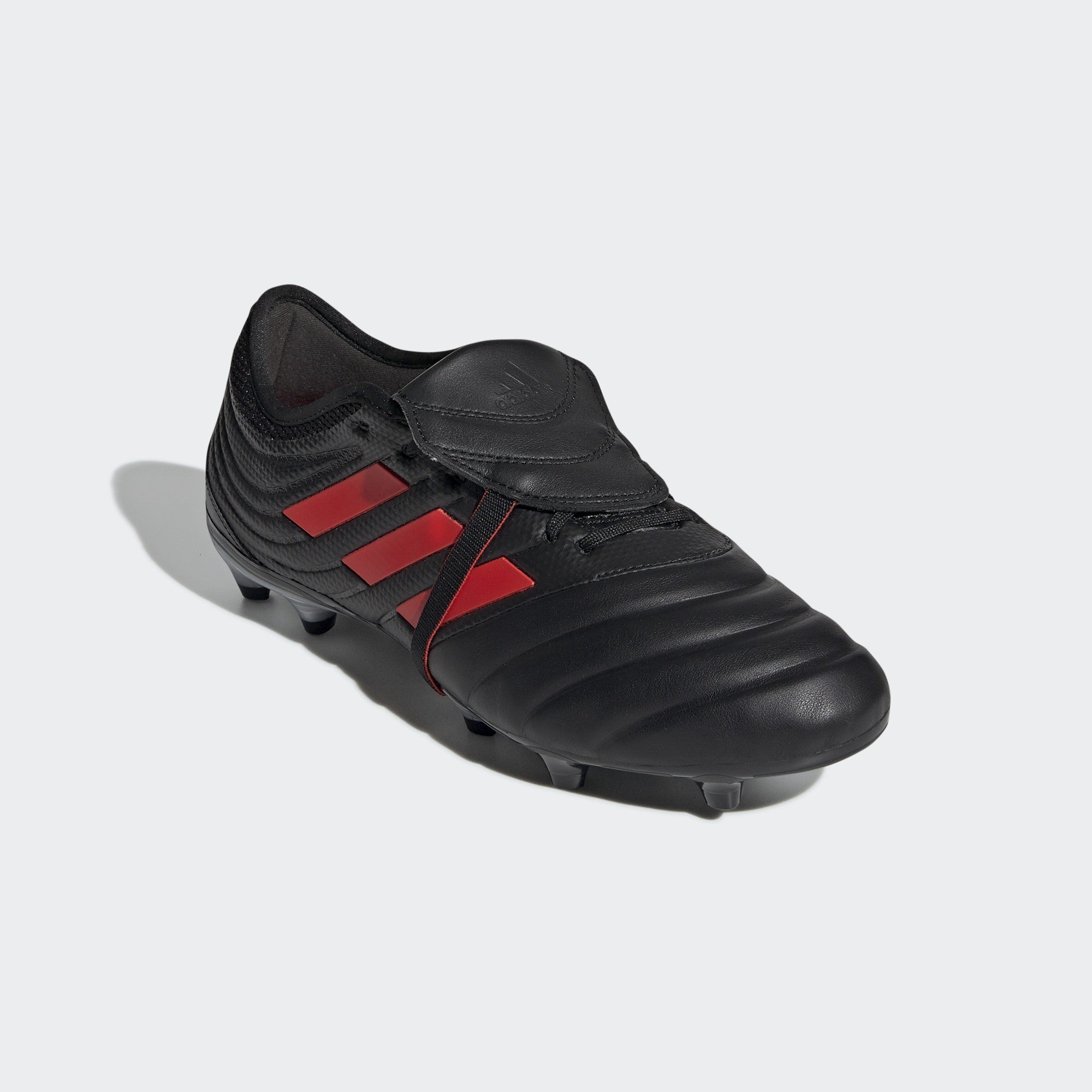 Copa Gloro 19.2 FG Men's Cleats - Core Black/Hi-Res Red/Silver - F35490-ADIDAS by Adidas | Available at Niky's Sports